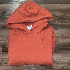 Gymshark Women's Orange Hoodie And Pants